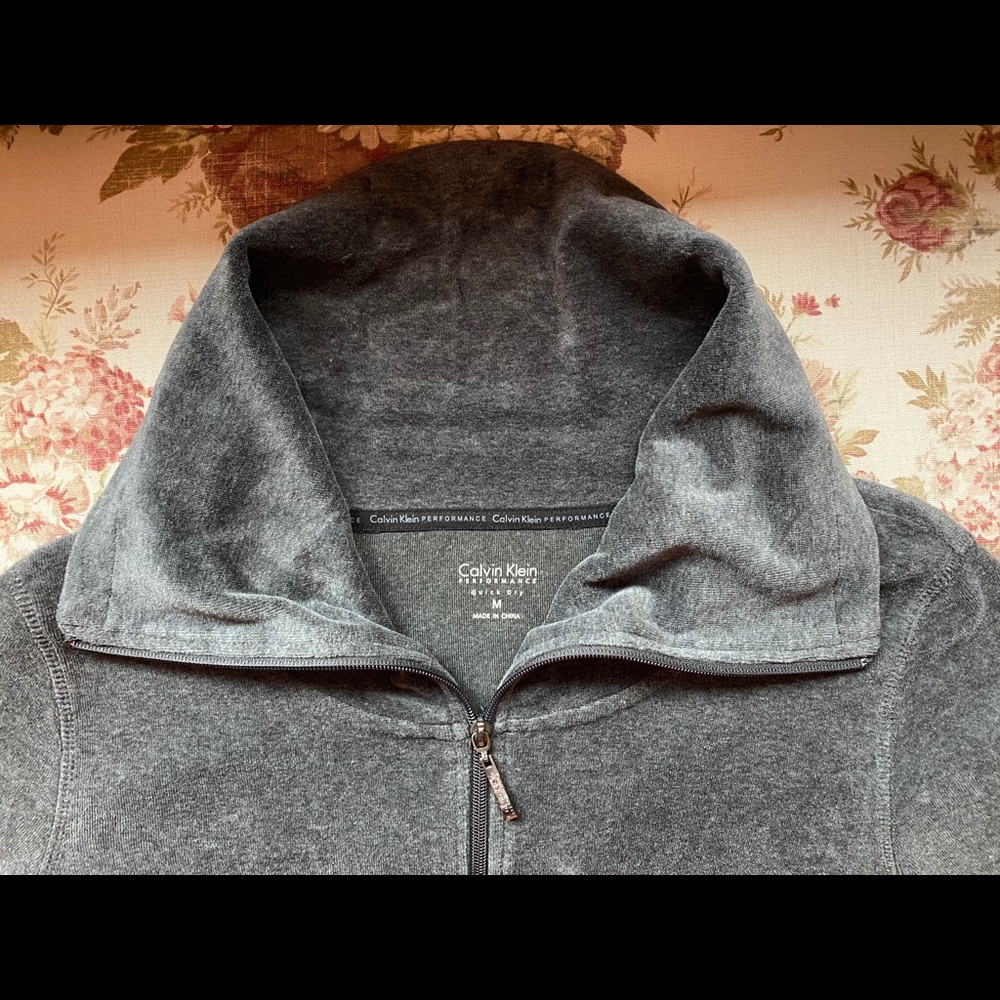Calvin Klein Velour Jacket